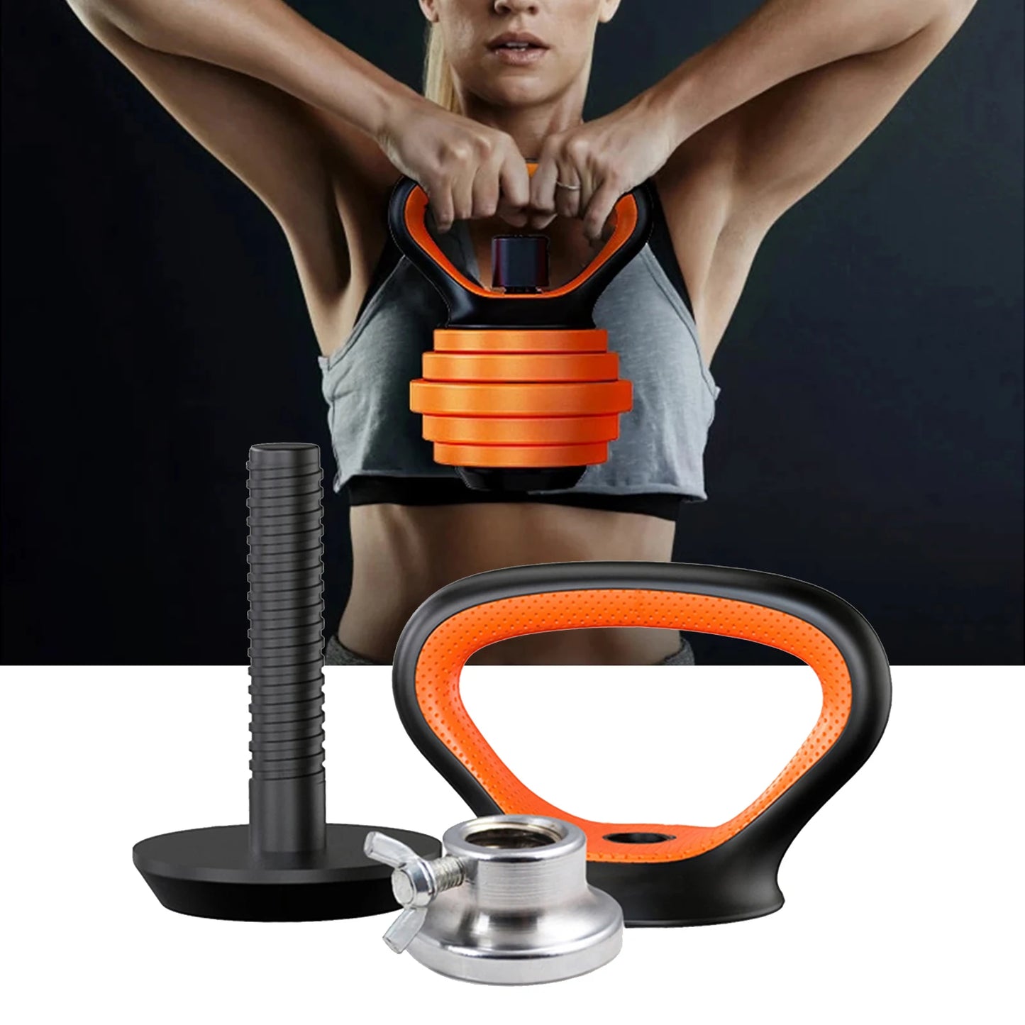 Adjustable Kettlebell Handle Multifunctional Dumbbell